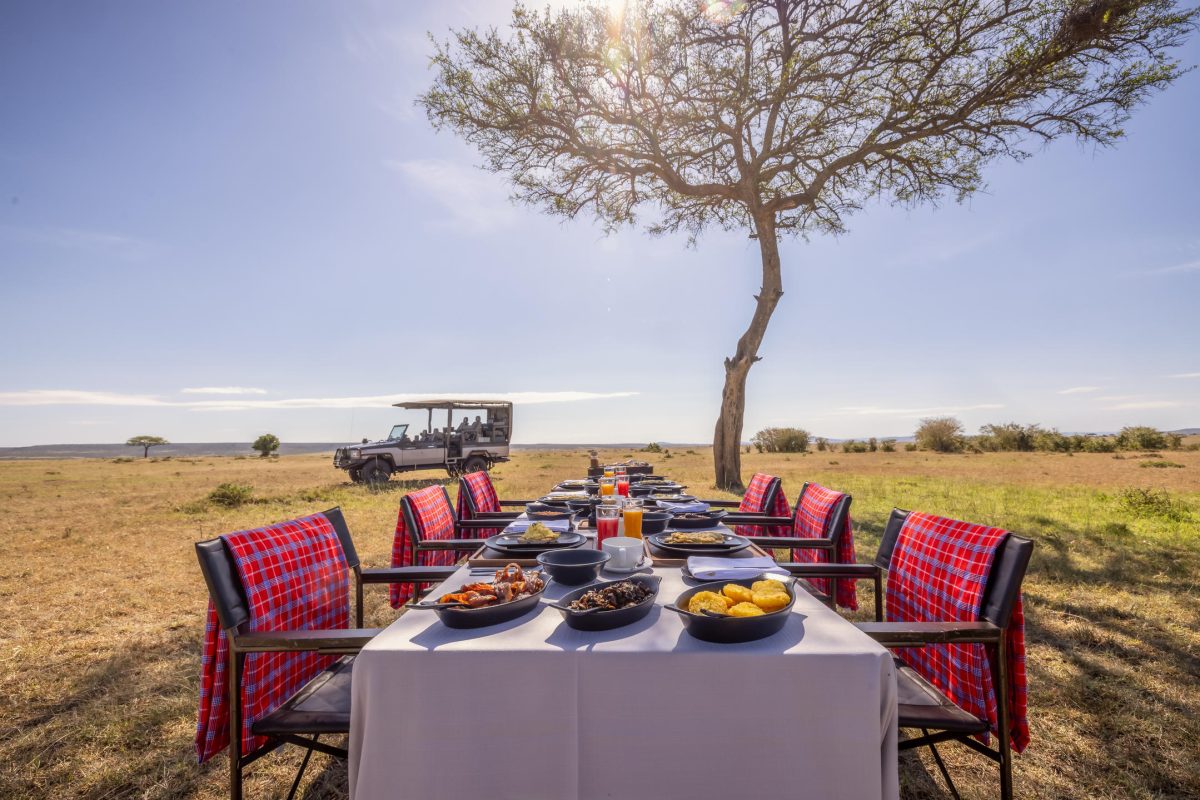Bush Breakfast ©JW Marriott Masai Mara Lodge