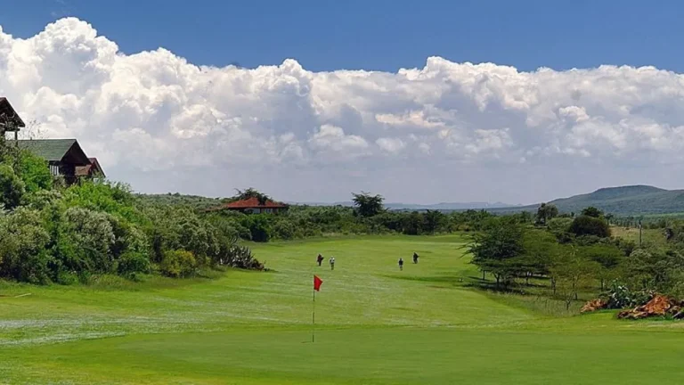 golfing