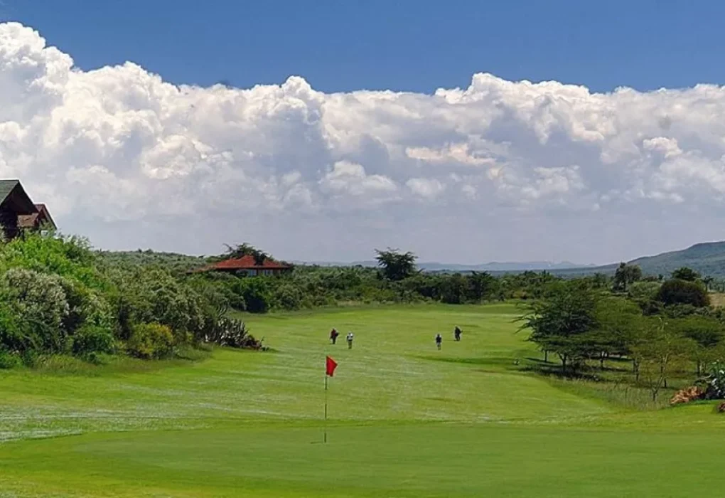 golfing